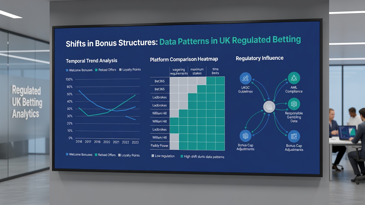 Heatmap of bonus redemption rates across different UK betting platforms in 2026